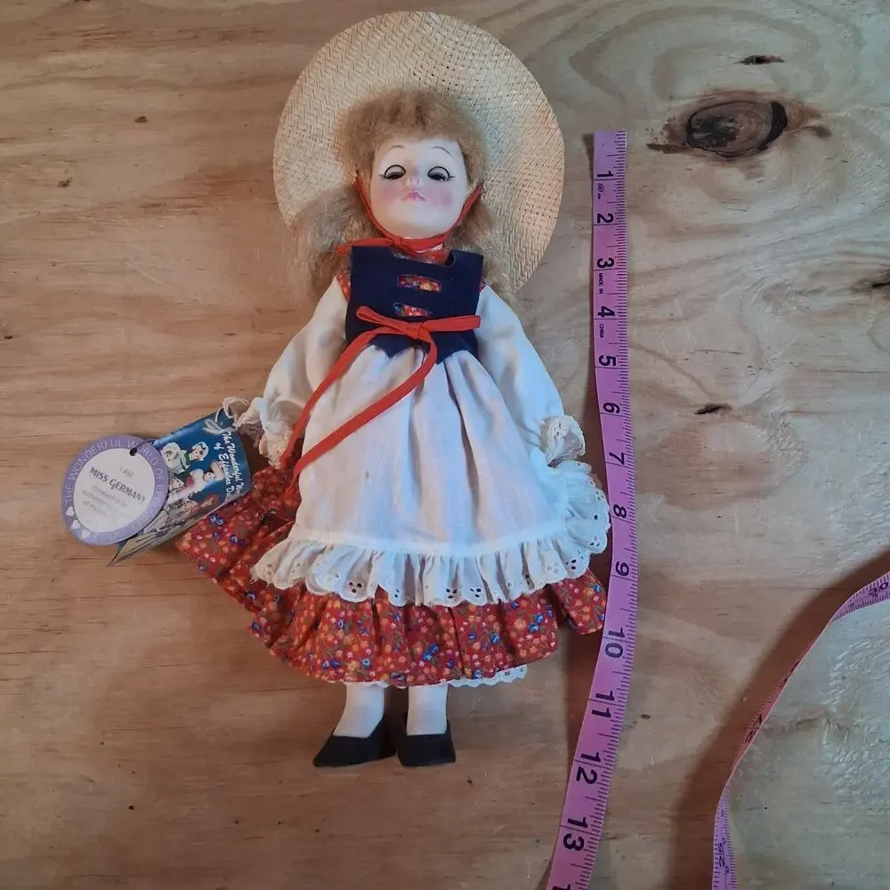 VTG 1975 Wonderful World of Effanbee Miss Germany International #2276 11